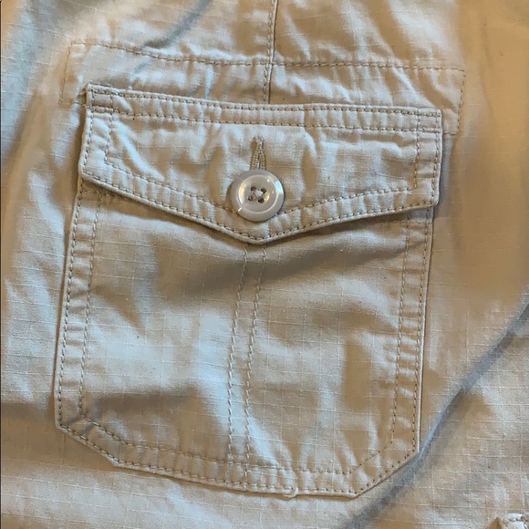 Jcrew cotton, khaki pencil skirt - Picture 3 of 6